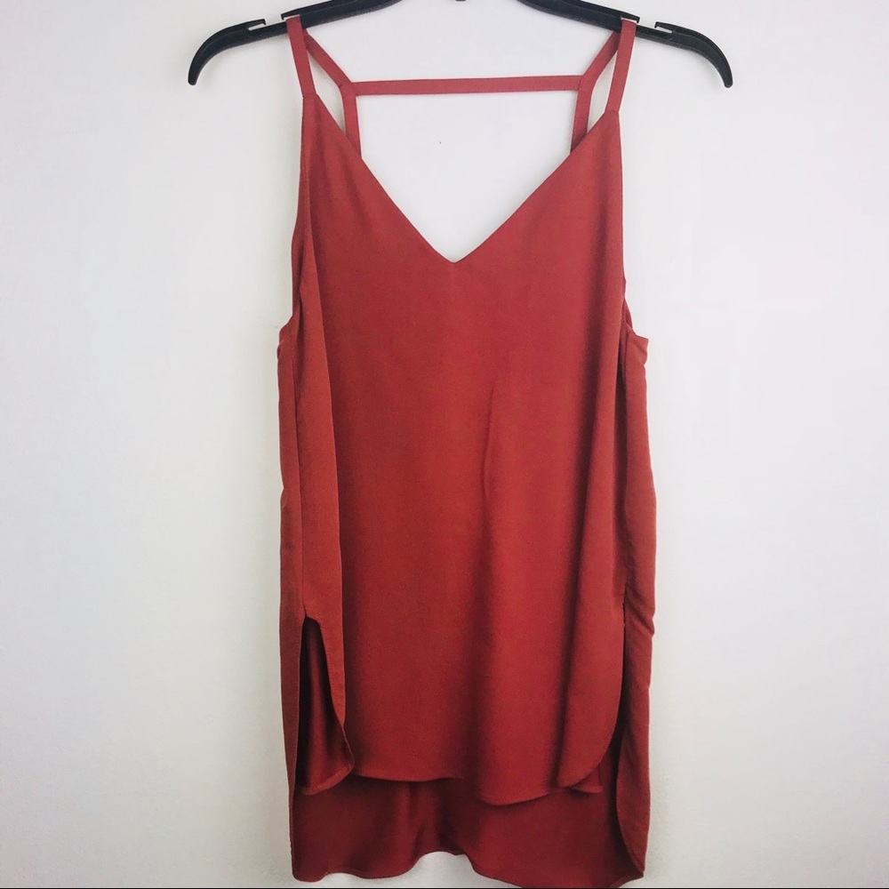 H&M | Orange Cutout Tank